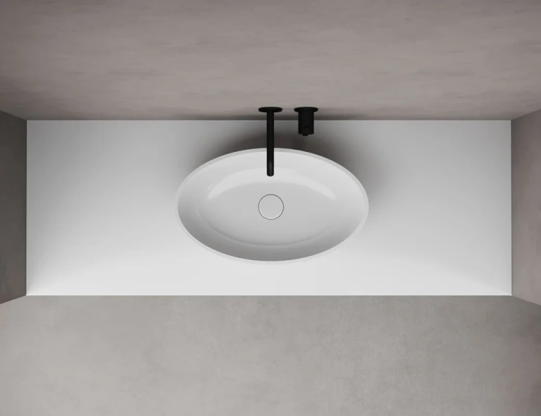 Раковина Salini Noemi 56 см накладная, белый матовый 1101203SM (детальная фотография), белые