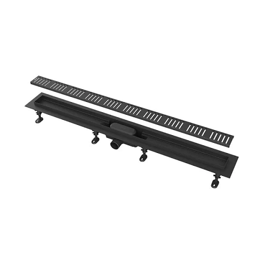 Душевой лоток Kerama Marazzi 85 см черный матовый - фото 2