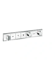 Смеситель для душа Hansgrohe RainSelect хром/белый