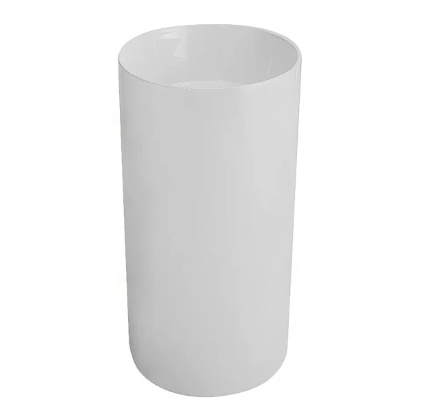 Раковина напольная SantiLine 45 см керамическая белая SL-4014 (детальная фотография)