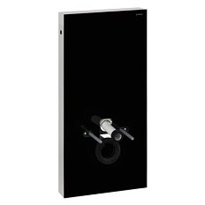 Сантехнический модуль для подвесного унитаза, цвет чёрный,  Geberit Monolith Premium