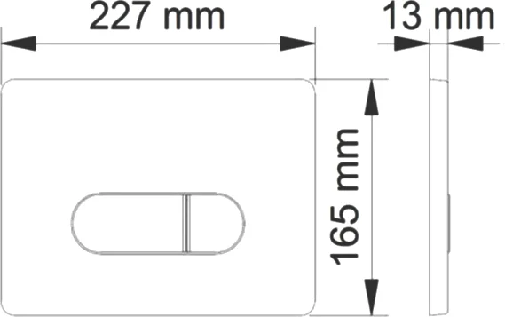 Инсталляция для унитаза BERGES Novum кнопка белая 040231 (детальная фотография), с кнопкой index_1