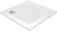 Душевой поддон WasserKRAFT Salm 90x90 см белый