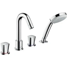 Смеситель для ванны Hansgrohe Logis 71314000 на борт