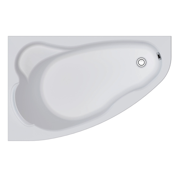 Ванна акриловая 1Marka Lil 140х90 см левая 01лил1490л (детальная фотография)