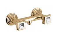 Смеситель для душа золото 24 карат, ручка Swarovski Cezares Olimp