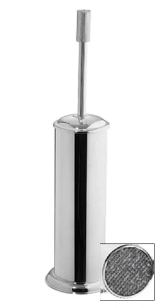 Ершик Boheme Royal Cristal хром, черный кристалл 10928-CR-B (детальная фотография)