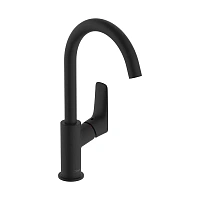 Смеситель для раковины Hansgrohe Logis черный матовый