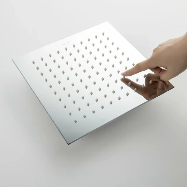 Верхний душ Акватек хром AQ2076CR (детальная фотография), хром