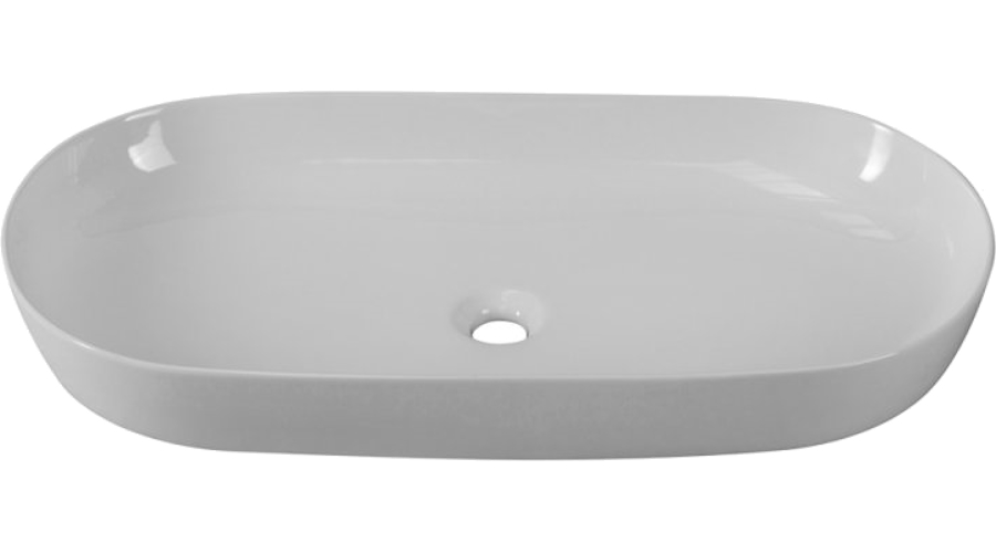 Раковина BelBagno 81 см накладная BB1349 (детальная фотография), накладные (на столешницу), пристенные