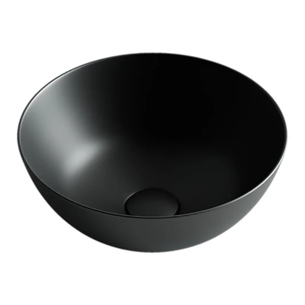 Раковина Ceramica Nova Element 35,8 см черная матовая CN6004 (детальная фотография)