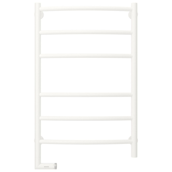 Полотенцесушитель электрический Сунержа Галант 2.0 50х80 см левый, белый матовый 30-5200-8050 (детальная фотография), современные, hi-tech