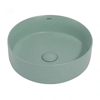 Раковина Abber Bequem 36 см светло-зеленая матовая