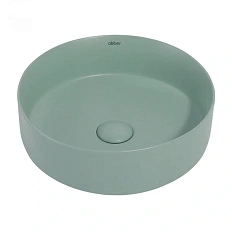 Раковина Abber Bequem 36 см светло-зеленая матовая