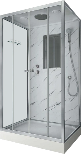 Душевая кабина Niagara Luxe 120х90 см мрамор - фото 2