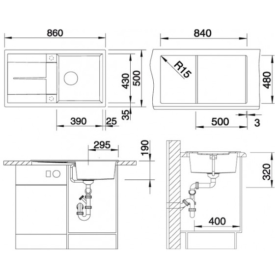 Схема (детальная фотография), с крылом