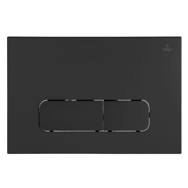 Клавиша смыва ALTROBAGNO Beni PFP 002 черная матовая ALTROBAGNOPFP002MB (детальная фотография)