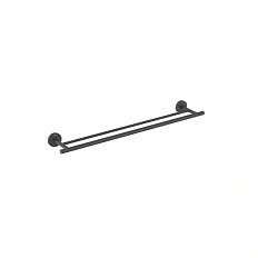 Полотенцедержатель Акватек Оберон черный матовый