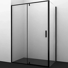 Душевой уголок WasserKRAFT Elbe 120х100 см профиль черный