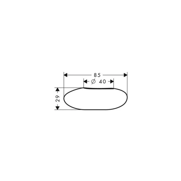 Подсвечник Axor Massaud 42271000 (детальная фотография), современные, hi-tech