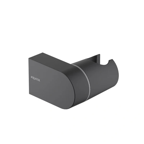 Шланговое подключение Акватек черное матовое AQ2406MB (детальная фотография)
