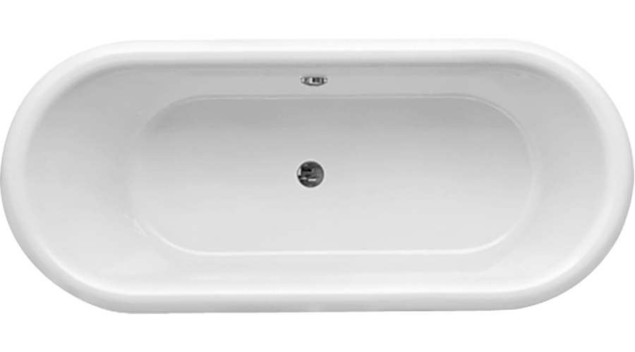 Ванна квариловая Villeroy & Boch Nexus 177х77 см белая с ножками UBQ180NEU7V-01 (детальная фотография)