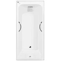 Ванна чугунная с ручками Castalia Prime 180х80х48