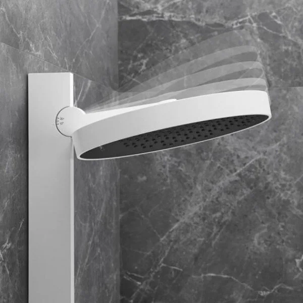 Душевая стойка Hansgrohe Rainfinity матовый белый 26842700 (детальная фотография), настенные