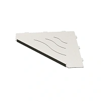 Полочка для ванной RGW белая