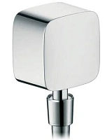 Шланговое подсоединение Hansgrohe PuraVida с клапаном обратного тока