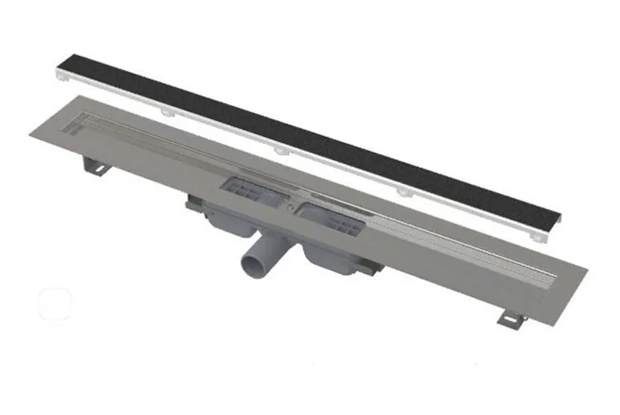 Душевой лоток Alcaplast APZ 55 см с решеткой под кладку камня APZ115-550 (детальная фотография), душевой лоток