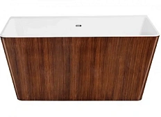 Ванна акриловая, цвет Brown Wood, Lagard Vela
