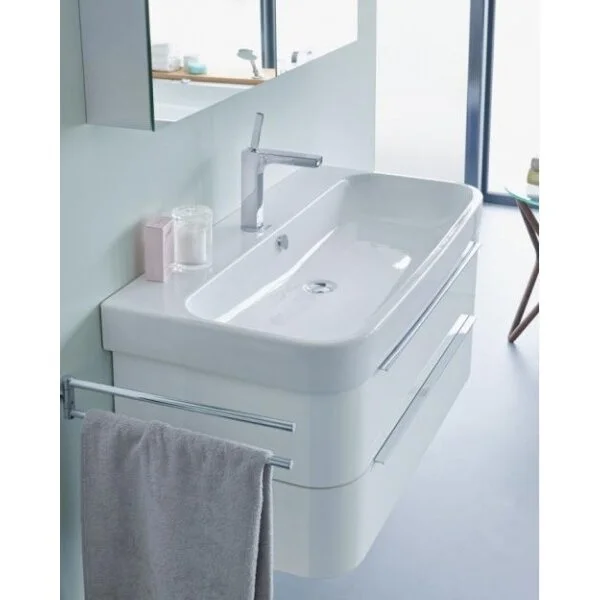 Раковина консоль Duravit Happy D.2 231865 (детальная фотография), пристенные
