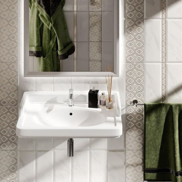 Раковина Kerama Marazzi Pompei 80 см с крепежом PO.wb.80 (детальная фотография), классические, ретро