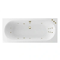 Ванна гидромассажная Excellent Oceana Smart 160 x 75 см, белый/бронза, WAEX.OCE16.SMART.BR