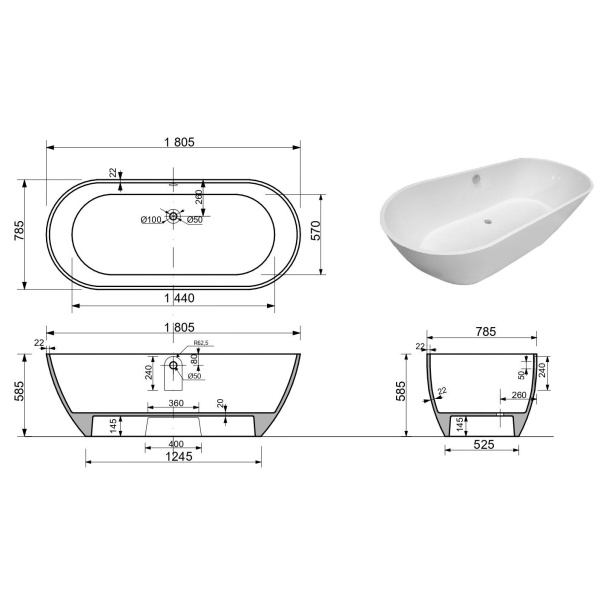 Схема (детальная фотография), отдельностоящие