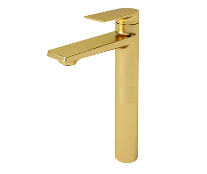 Смеситель для раковины WasserKRAFT Aisch матовое золото 5503H (детальная фотография)