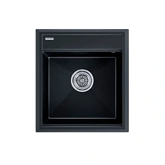 Мойка для кухни Paulmark Stepia 46 см черный металлик
