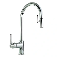 Смеситель для кухни Migliore Ermitage Mini 3152 с выдвижным изливом