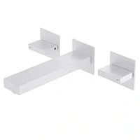 Смеситель для раковины Abber Daheim белый матовый