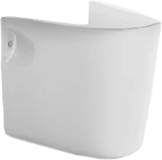 Полупьедестал для раковины Акватек белый