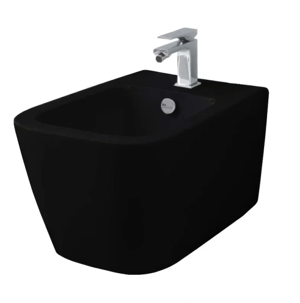 Биде подвесное ArtCeram A16 черный матовый ASB004 17 00 (детальная фотография)