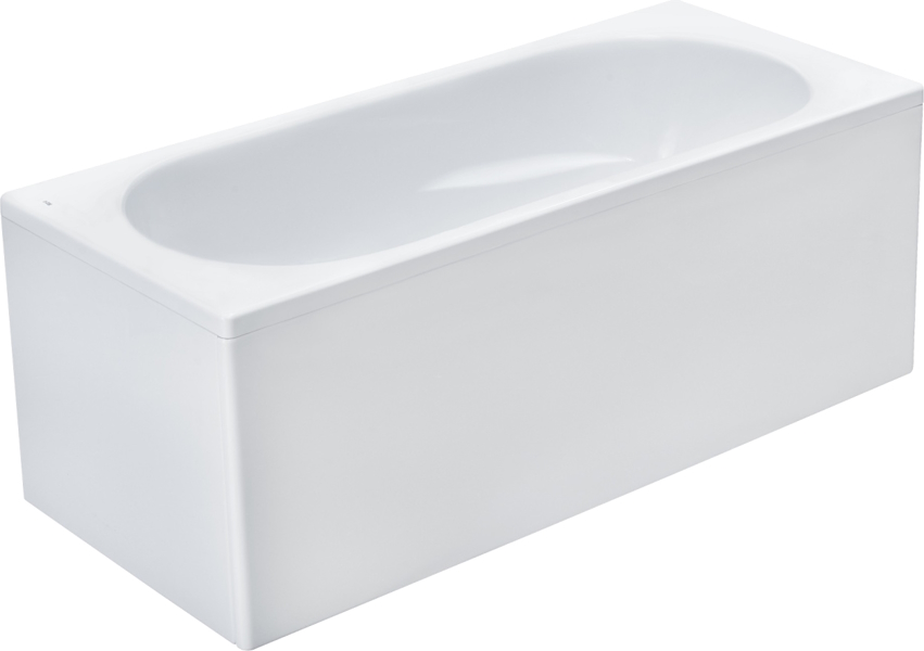 Акриловая ванна Roca Genova 160х70 ZRU9302973 (детальная фотография), современныe, hi-tech