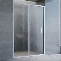 Душевая дверь профиль матовый хром стекло шиншилла Vegas-glass