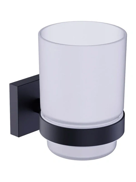 Стакан для ванной черный Timo Selene 12033/03 (детальная фотография)