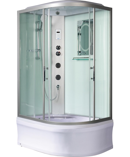 Душевая кабина WeltWasser WW500 HALLE 1204 120x90 см с гидромассажем (детальная фотография)