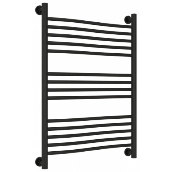 Полотенцесушитель водяной Сунержа Флюид+ 60х80 см черный матовый 31-0222-8060 (детальная фотография)