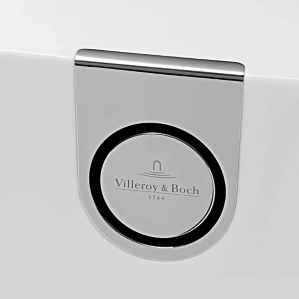 Ванна квариловая Villeroy&Boch Oberon 2.0 UBQ181OBR2DV-01, 180 x 80 см, альпийский белый (детальная фотография), в наличии