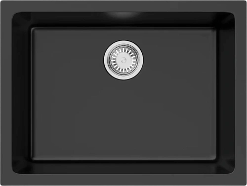 Мойка для кухни Omoikiri Okinoshima 61-U/I-BL 61 см черная - фото 2