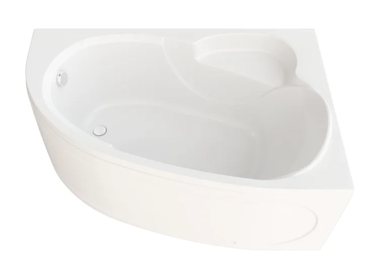 Ванна акриловая Triton OMP Кайли Щ0000048090/Щ0000048091, 150 x 100 см, левая/правая, белая (детальная фотография), современныe, hi-tech